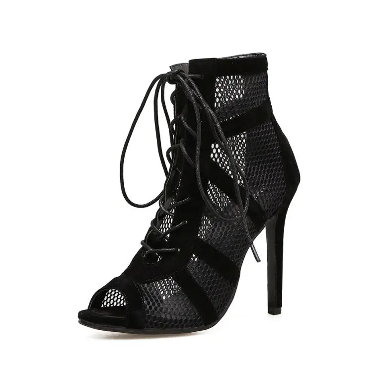 Sandales ajourées à talons hauts élégants ORIS WEAR