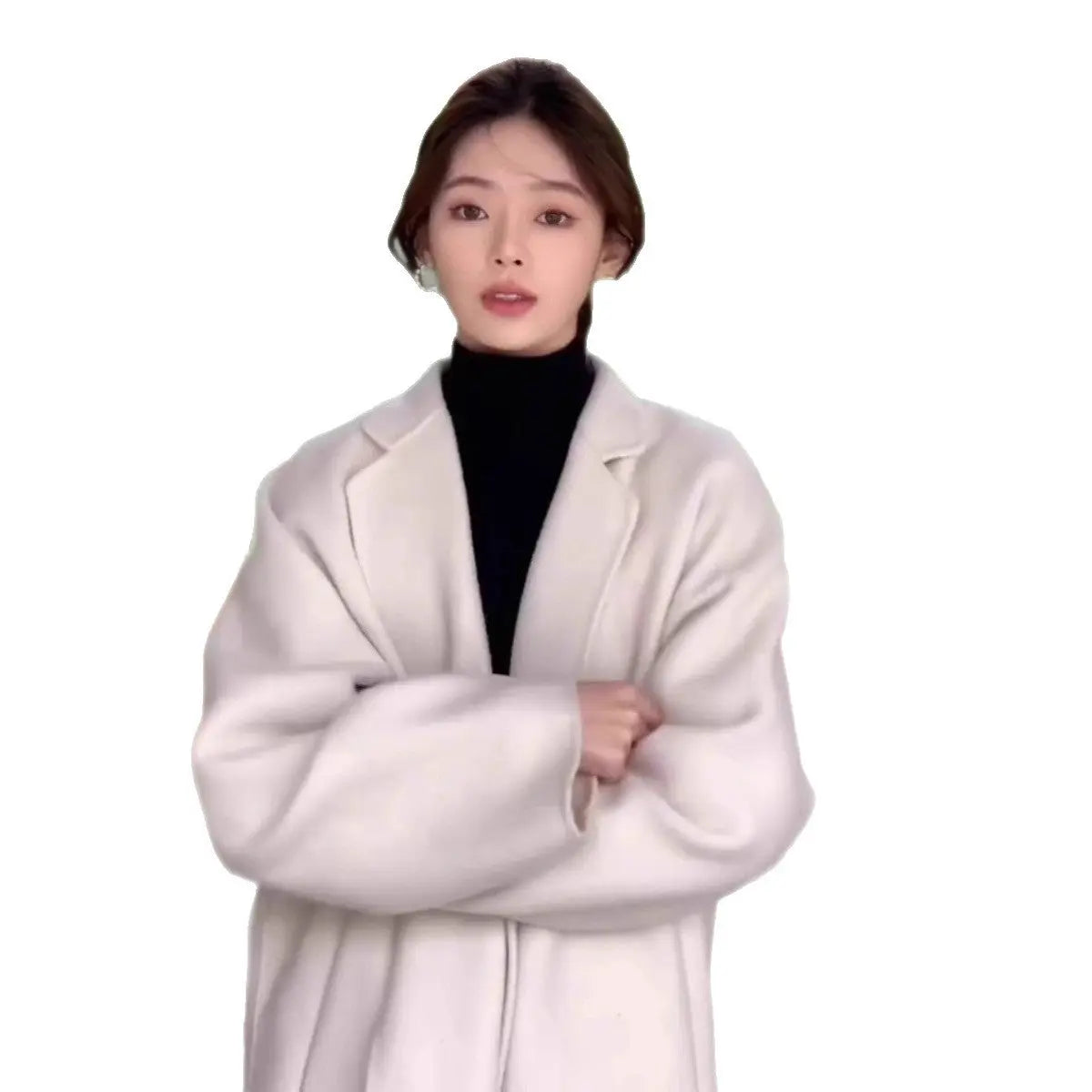 Haut Femme basic à Manches Bouffantes et Col Montant ORIS WEAR