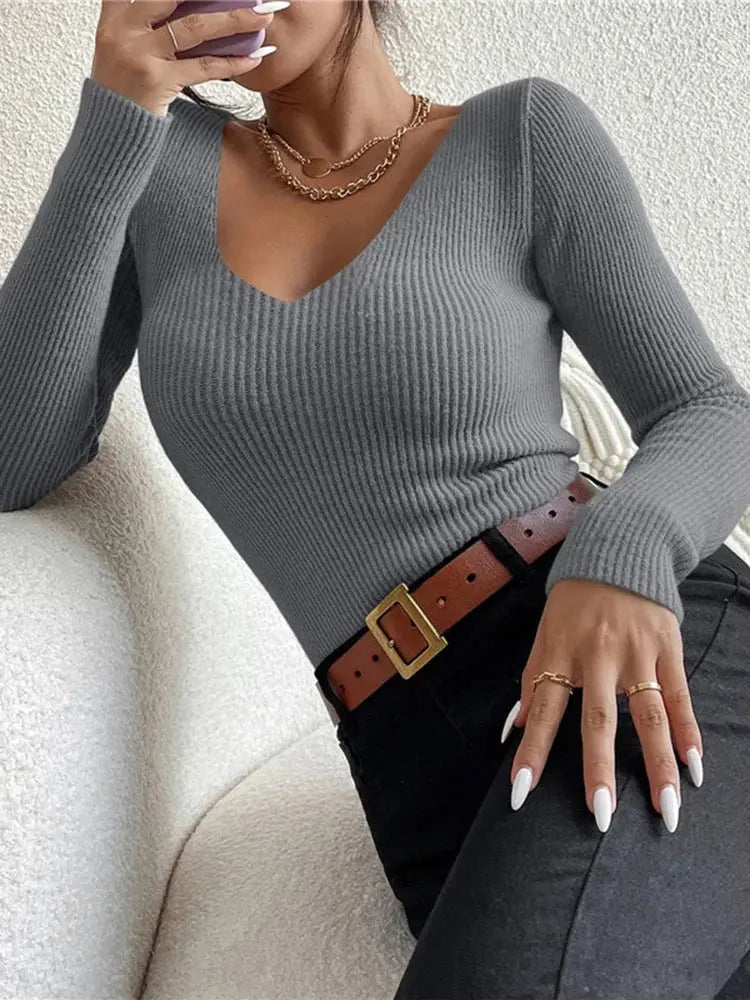 Top côtelé à boutons – Col rond et allure féminine ORIS WEAR