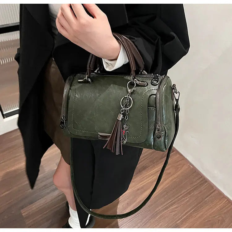 Sac bandoulière matelassé – Chaîne dorée et élégance urbaine ORIS WEAR