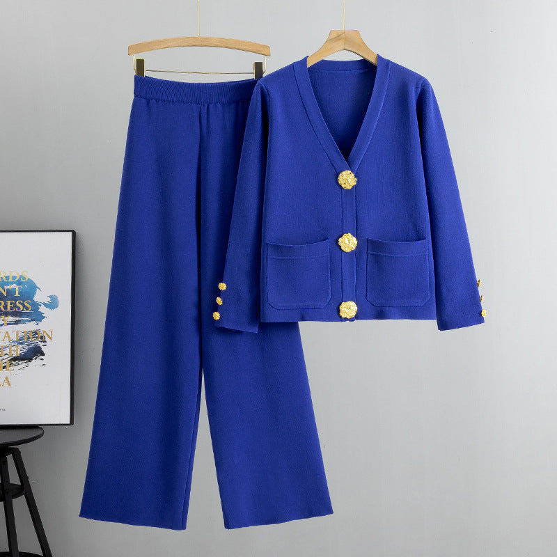 Elegant Knit Two-Piece Set ORIS WEAR