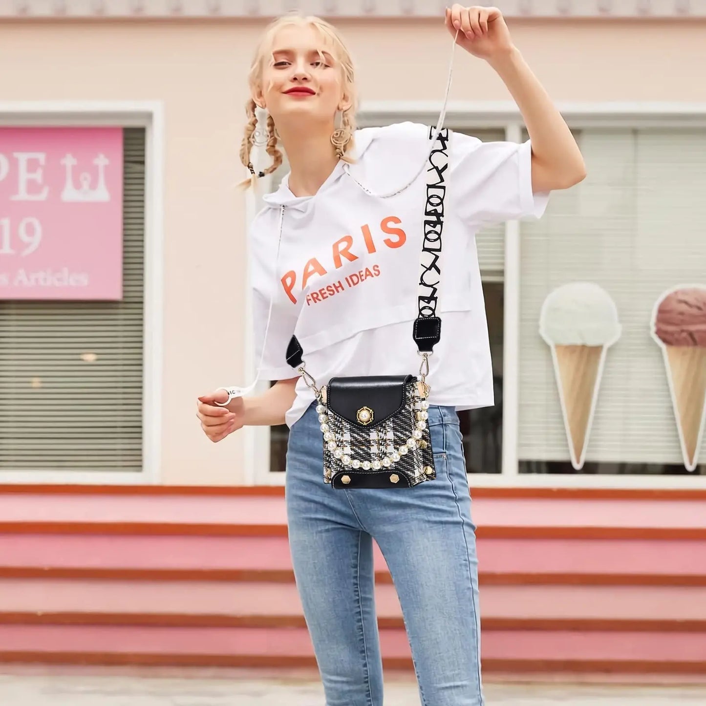 BellaPearl – Élégance en perles pour vos sorties d'été ORIS WEAR