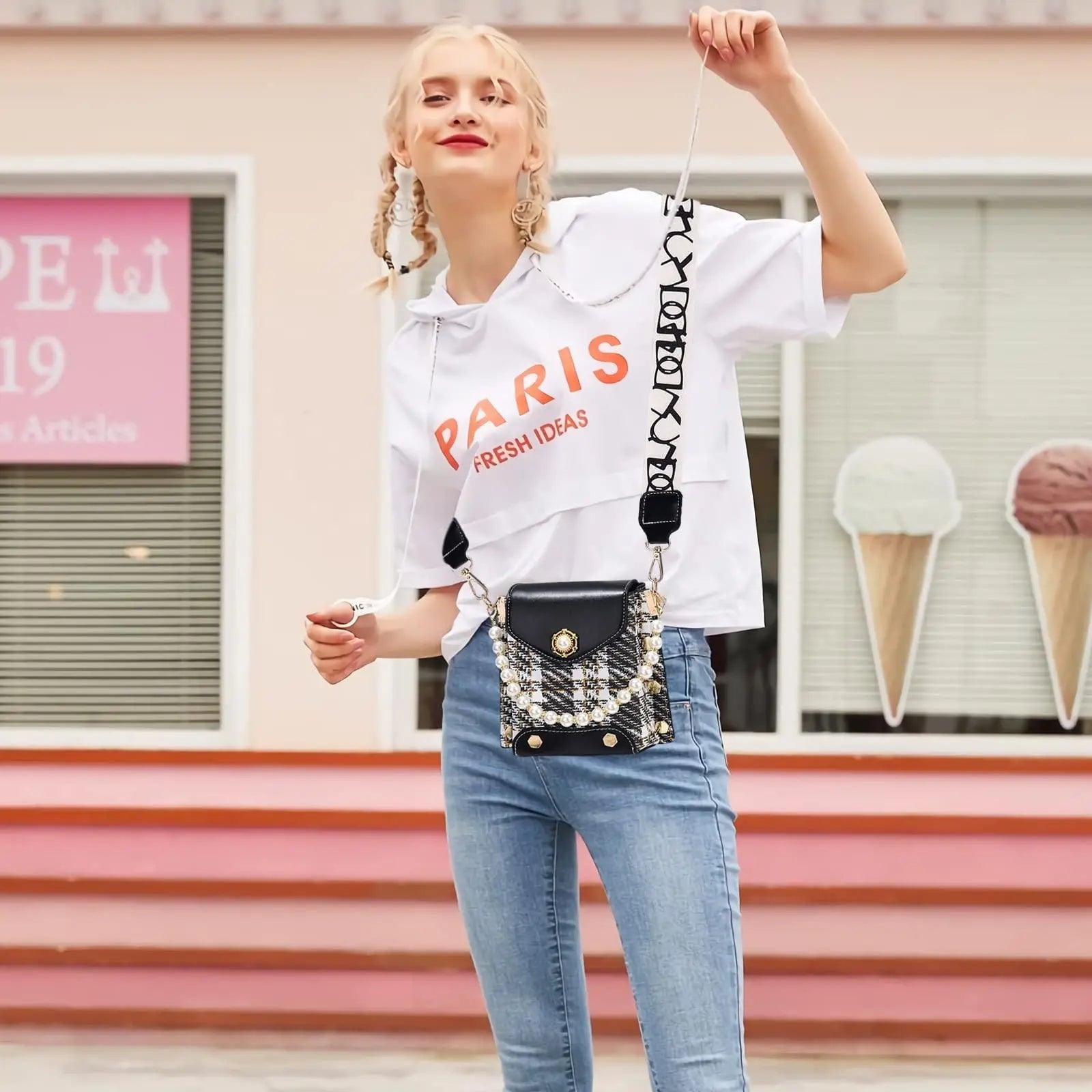 BellaPearl – Élégance en perles pour vos sorties d'été ORIS WEAR