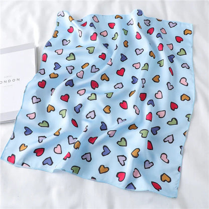 Foulard "Cœur Bohème" en Soie ORIS WEAR