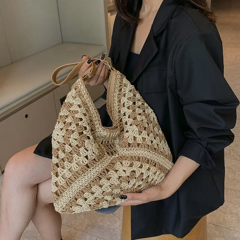 Sac Salima Chic Artisanal Bicolore ORIS WEAR