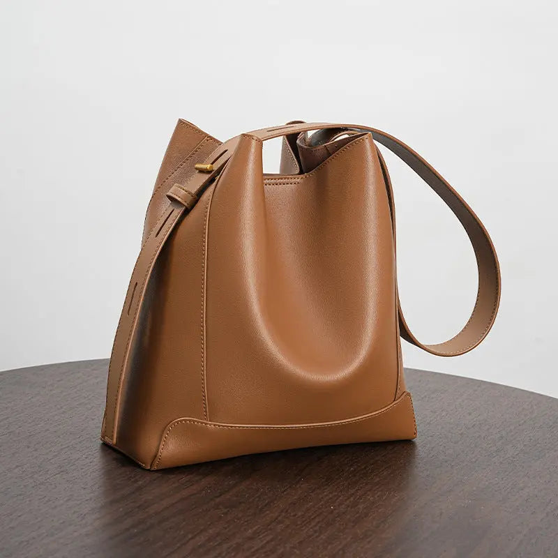 Sac seau en cuir Élégance Pure ORIS WEAR