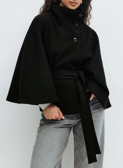 Belted Cape Jacket ORIS WEAR