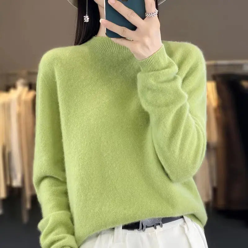 Pull en laine col montant chic et confortable ORIS WEAR