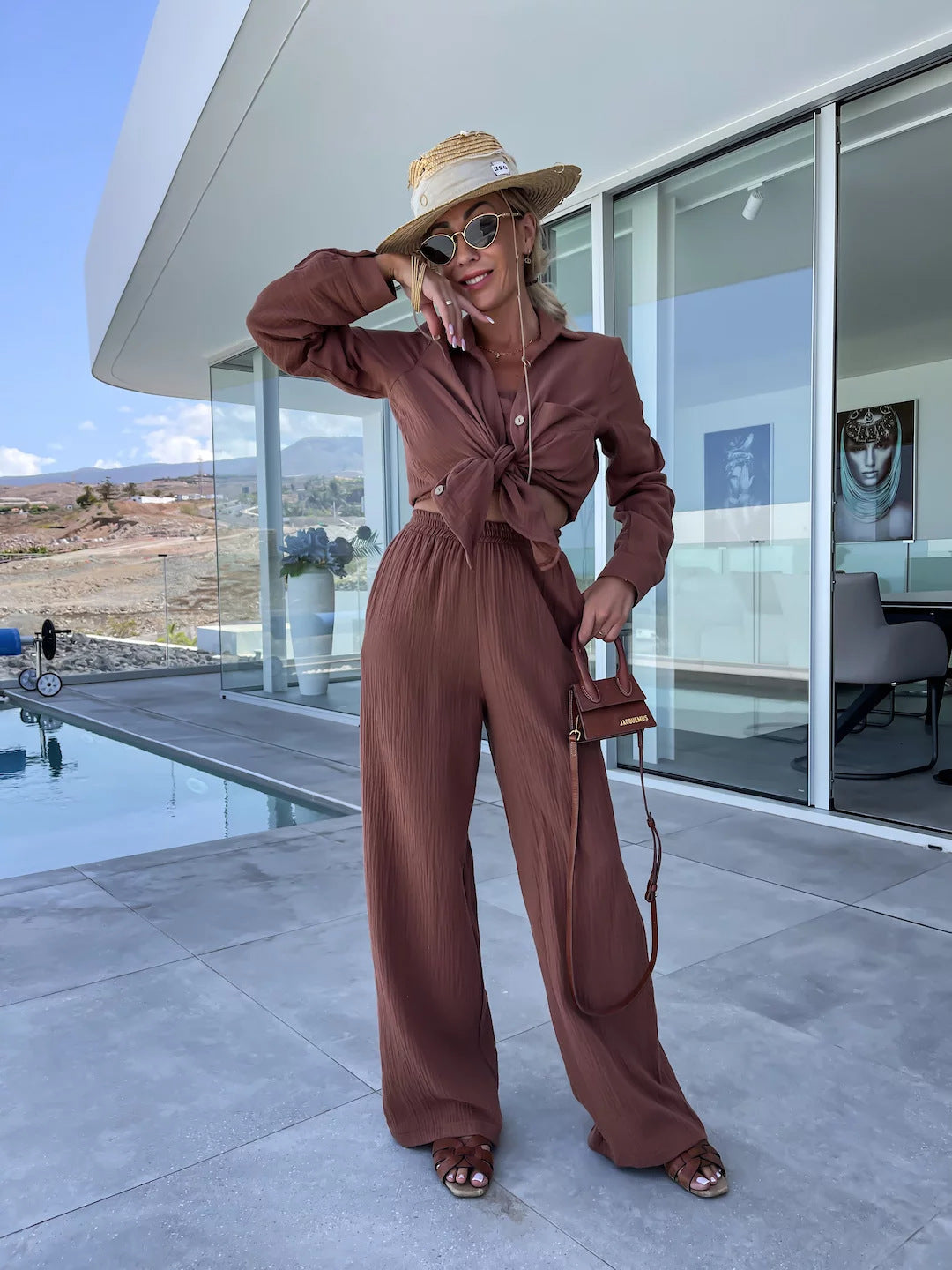 nova décontractée  avec Pantalon Droit ORIS WEAR