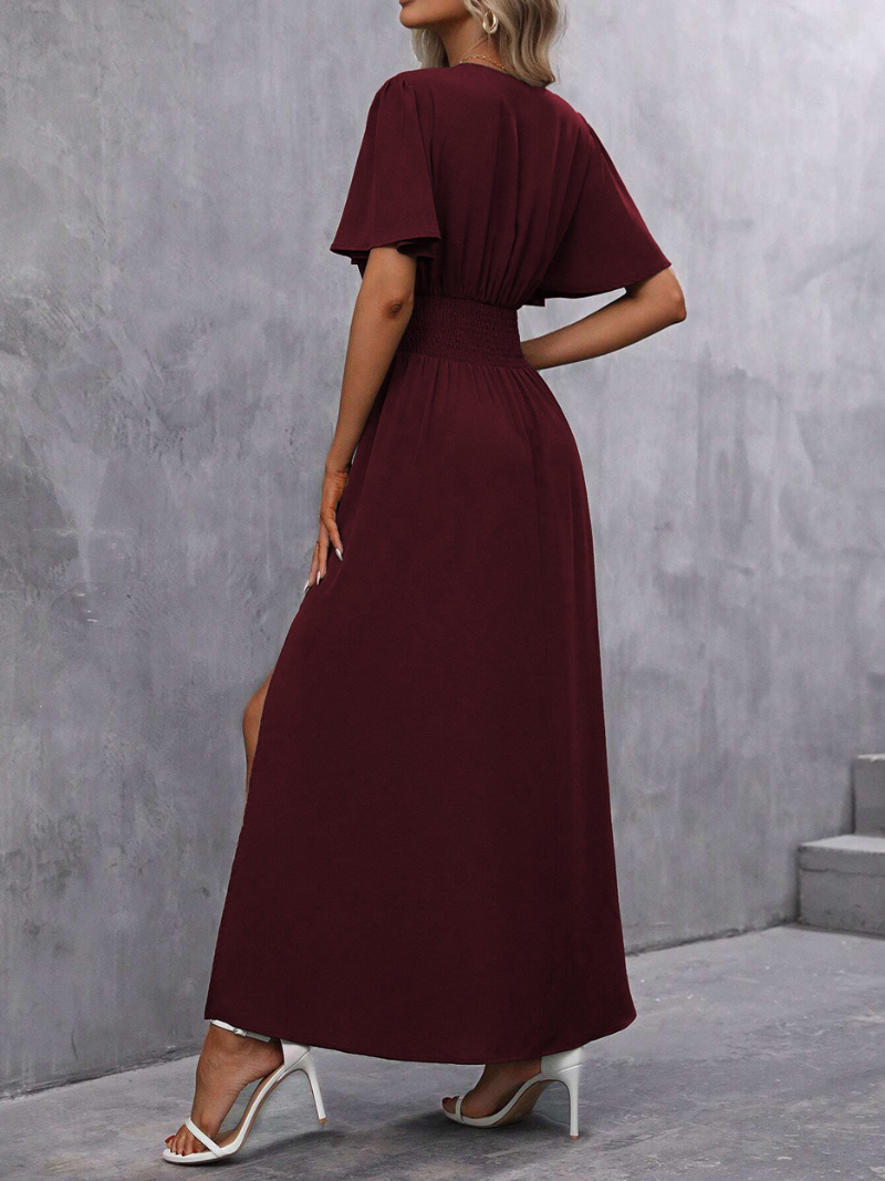 Robe Fendue Élégante et Tendance Pour Femme ORIS WEAR