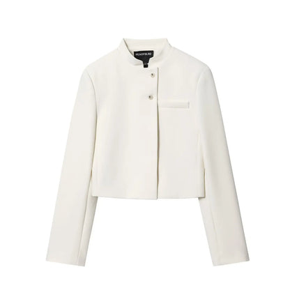 Veste femme élégante blanc — ORIS WEAR