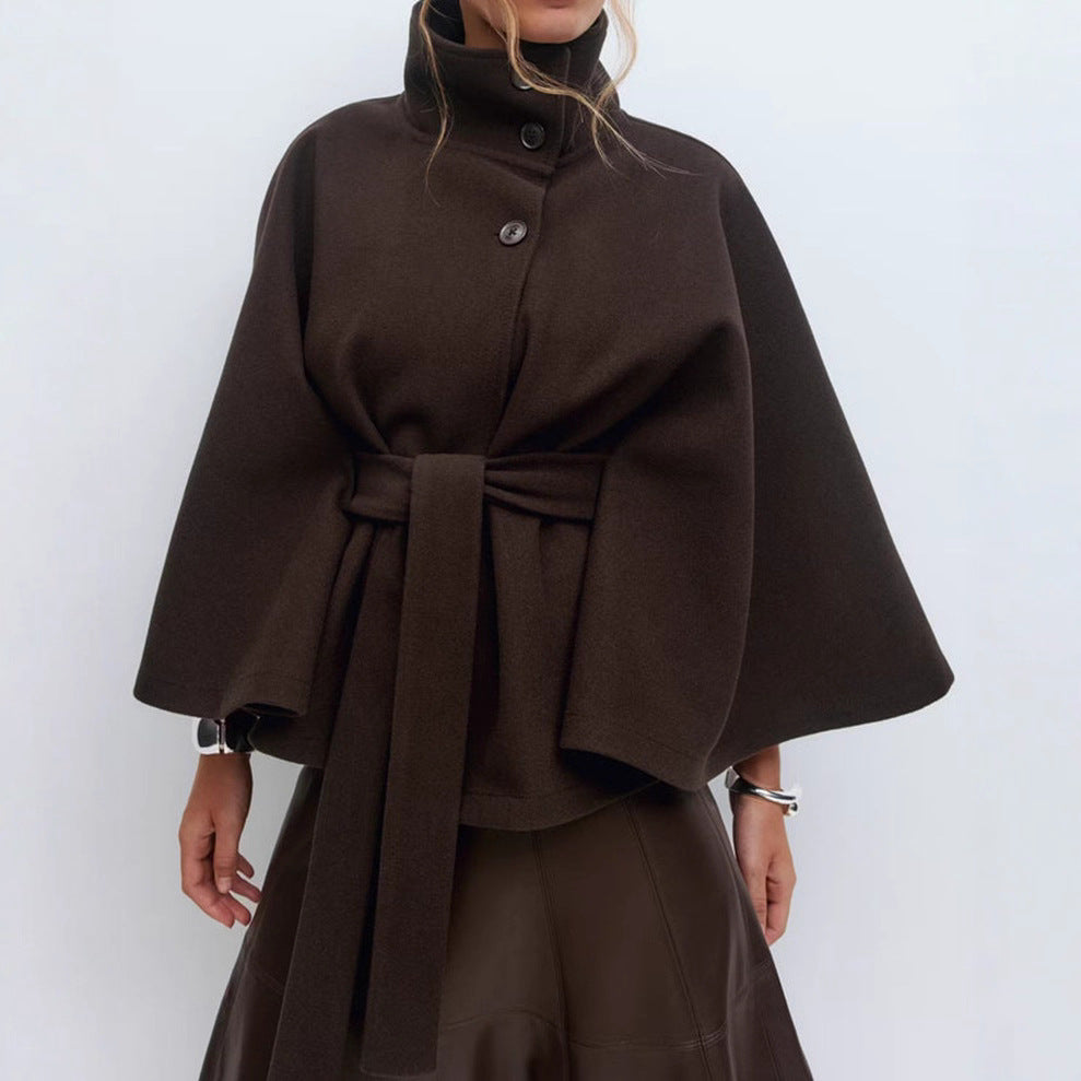 Belted Cape Jacket ORIS WEAR
