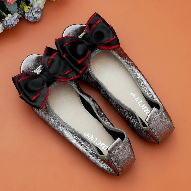 Sandales Plates en Cuir Souple ORIS WEAR
