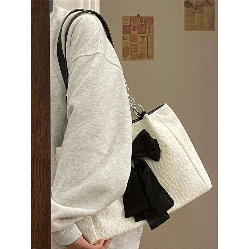 Sac Tote Toile Nœud Bandoulière ORIS WEAR