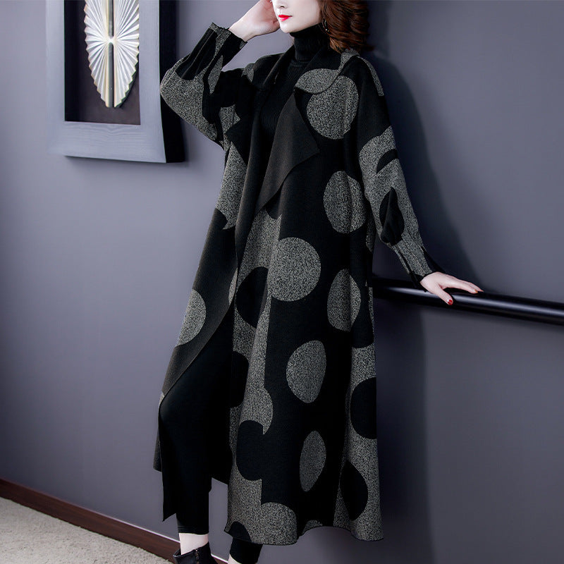 Manteau ample amincissant mi-long ORIS WEAR