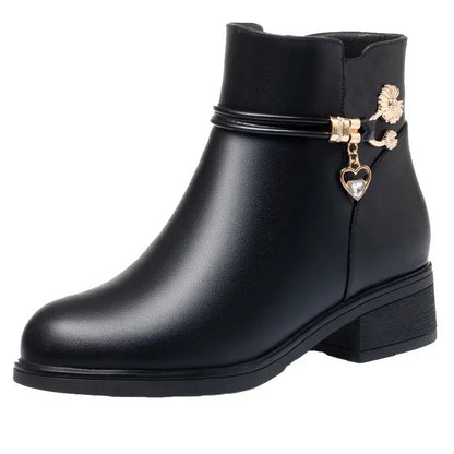 Bottines élégantes – Détails bijoux féminins ORIS WEAR