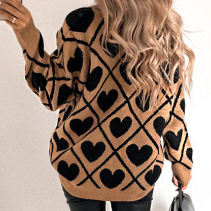 Pull col en v amour ORIS WEAR