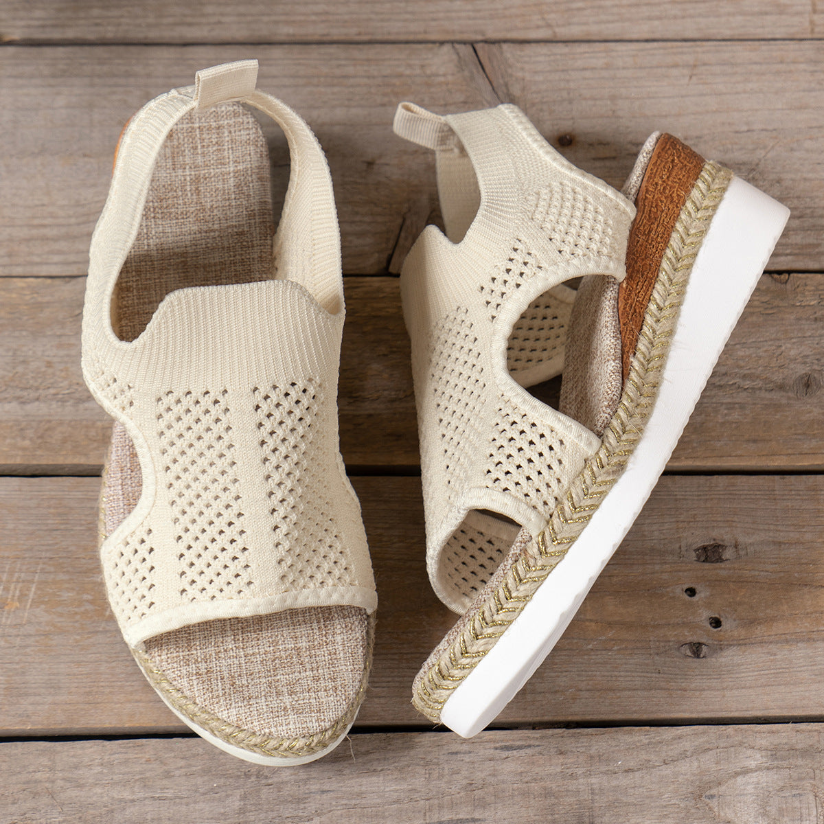 Sandales compensées creuses ORIS WEAR