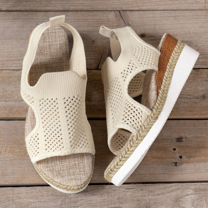 Sandales compensées creuses ORIS WEAR