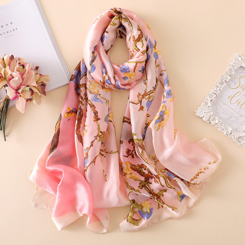 Foulard Châle Estival Floral ORIS WEAR