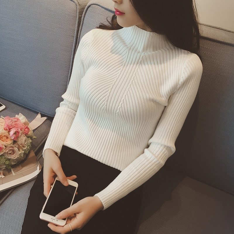 Pull femme élégante bordeaux — ORIS WEAR