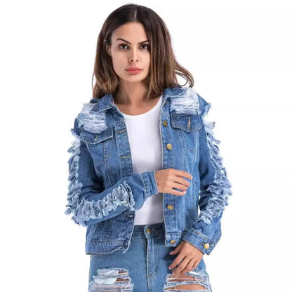 Veste femme fluide bleu — ORIS WEAR