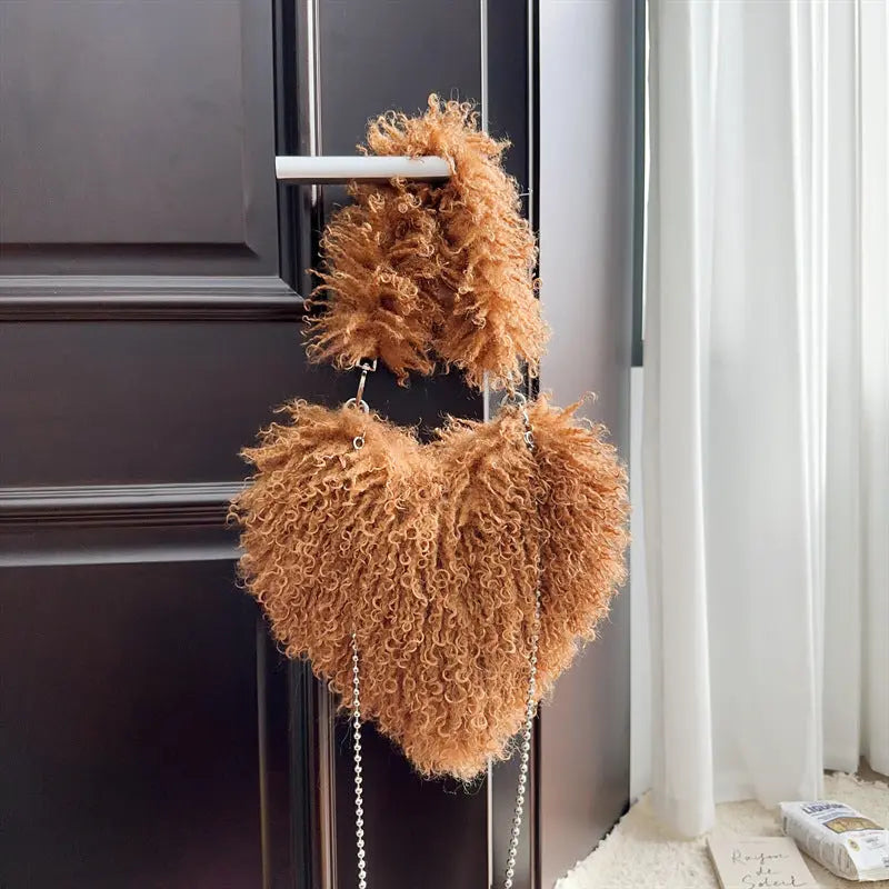 Sac Cœur Peluche Tendre Luxe ORIS WEAR