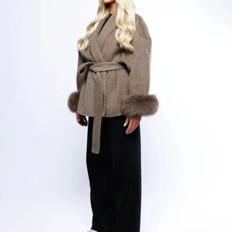 Veste glamour fourrure ORIS WEAR