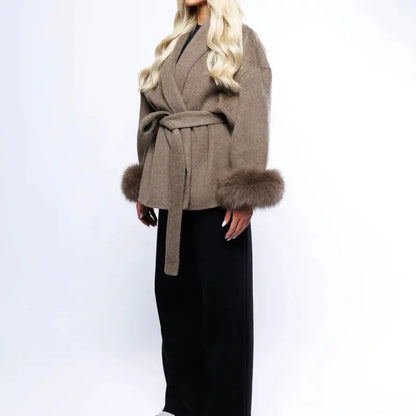 Veste glamour fourrure ORIS WEAR