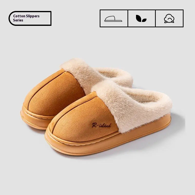 Mules Douillettes Unisexes en Coton Fluffy Antidérapantes ORIS WEAR