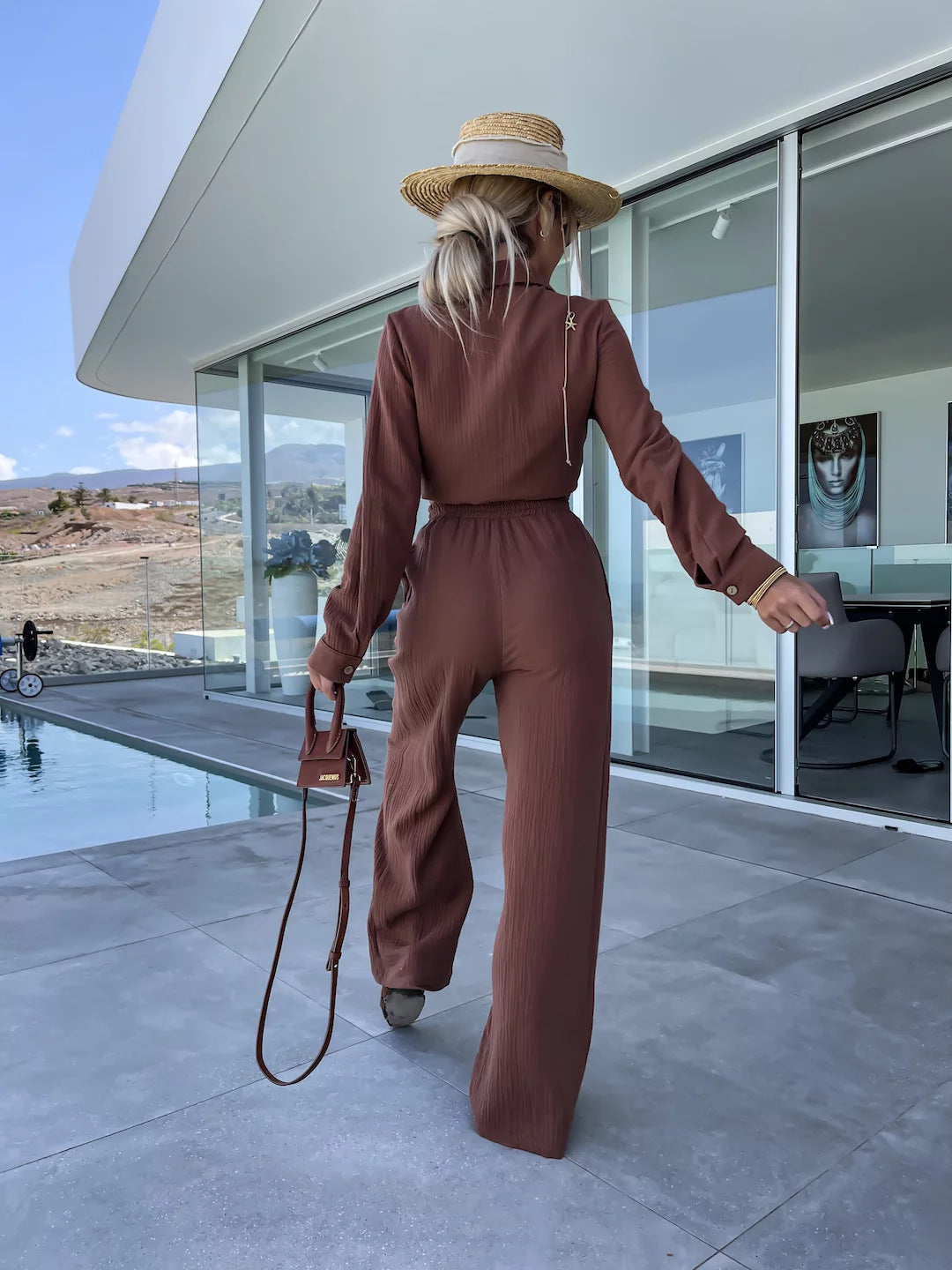 nova décontractée  avec Pantalon Droit ORIS WEAR