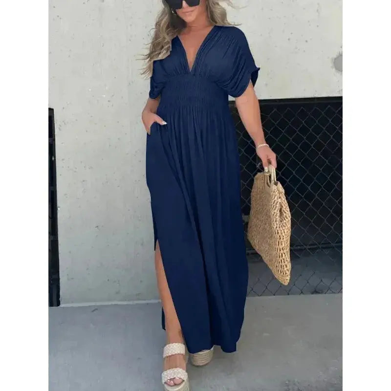 Robe Muse Longue Élégante Fendue ORIS WEAR
