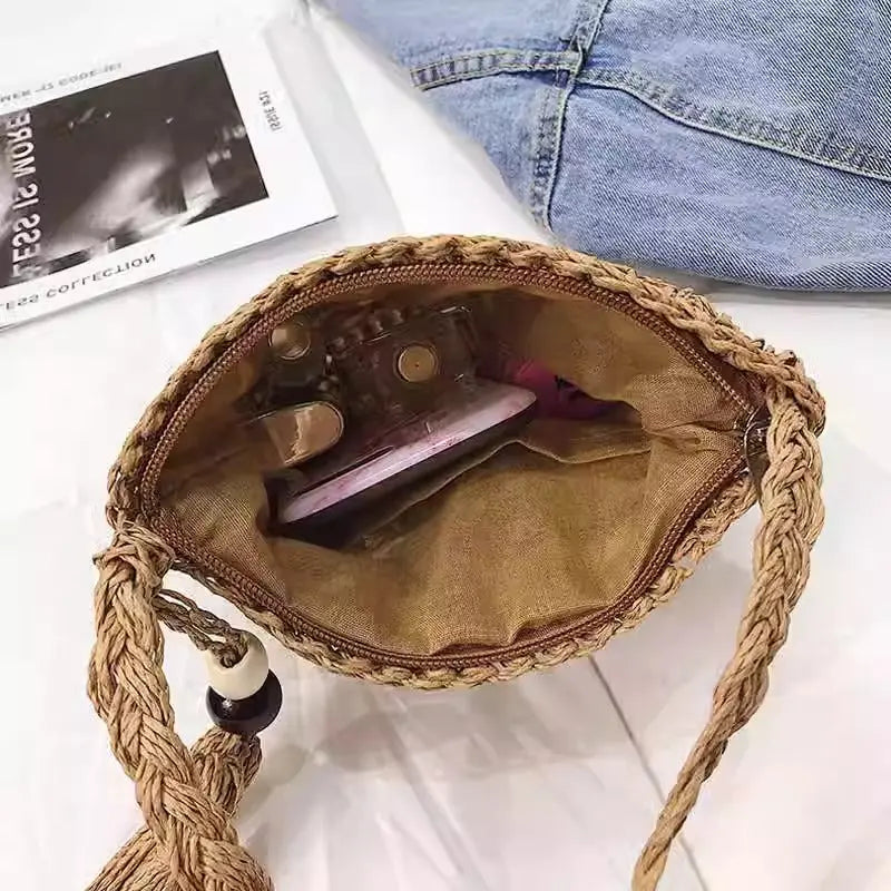 Sac Tressé Ajouré Poignée Courte Bandoulière ORIS WEAR