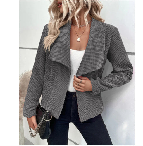 Veste femme fluide gris — ORIS WEAR