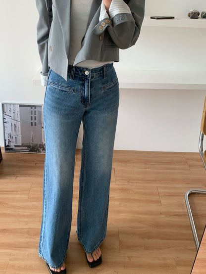 Jean amincissant rétro taille haute ORIS WEAR