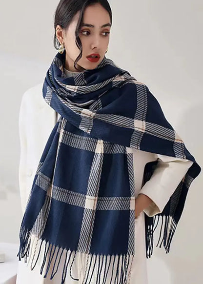 Écharpe plaid chaude hiver femme ORIS WEAR