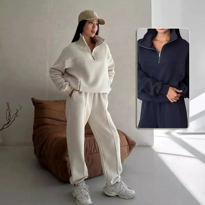 Ensemble femme fluide abricot — ORIS WEAR