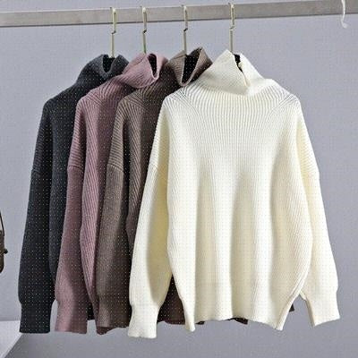 Pull Col Roulé Femme en Cachemire ORIS WEAR