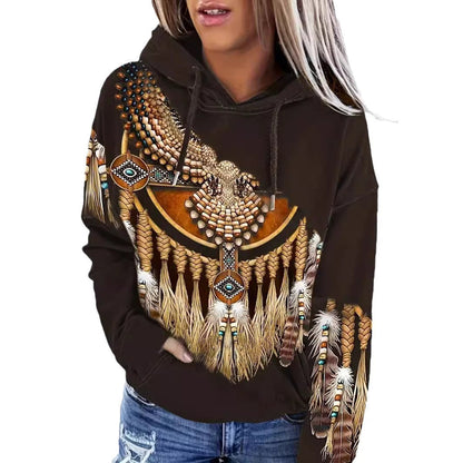Hoodie Élisa Style Ethnique ORIS WEAR