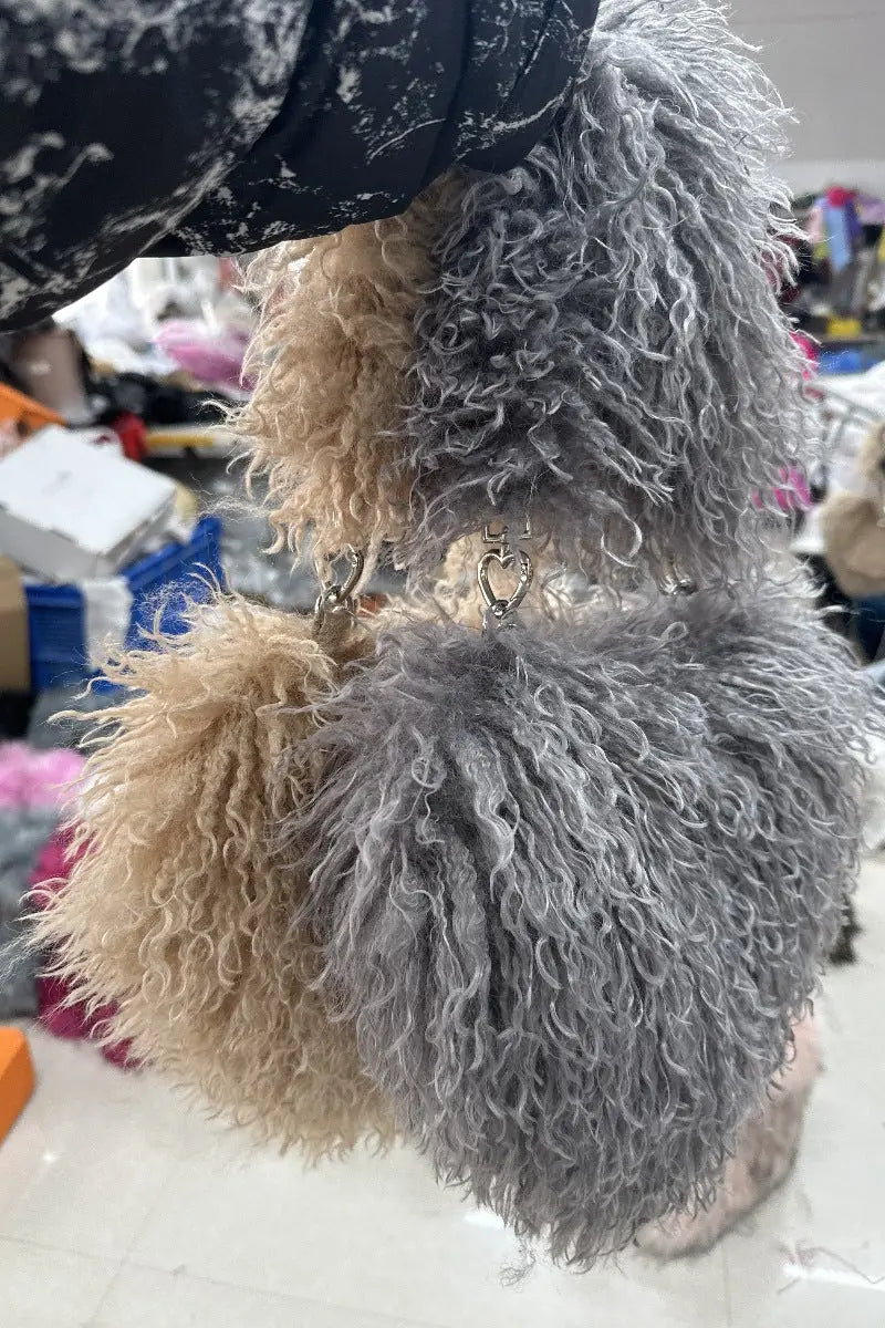 Sac Cœur Peluche Tendre Luxe ORIS WEAR