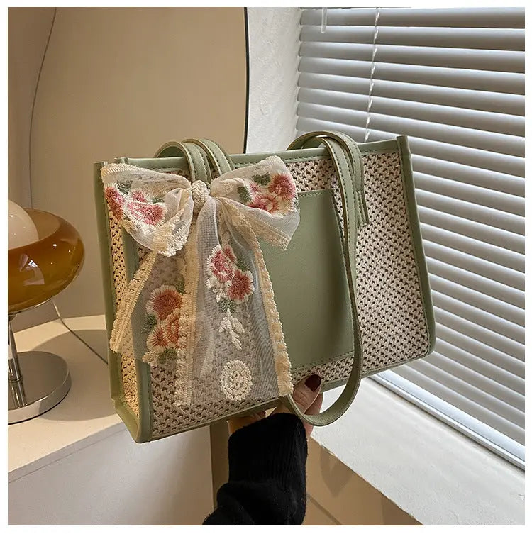 Sac Shopper Tissé Texture Raffinée ORIS WEAR