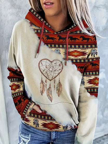 Hoodie Élisa Style Ethnique ORIS WEAR