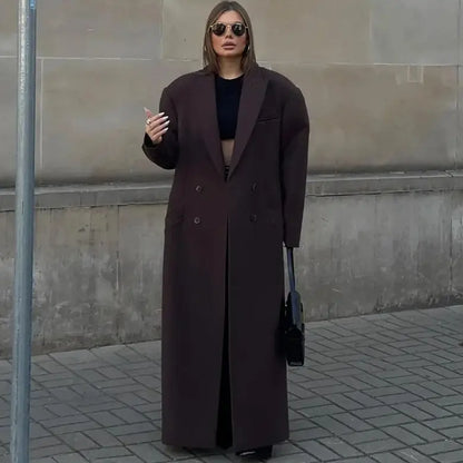 Veste femme fluide marron — ORIS WEAR