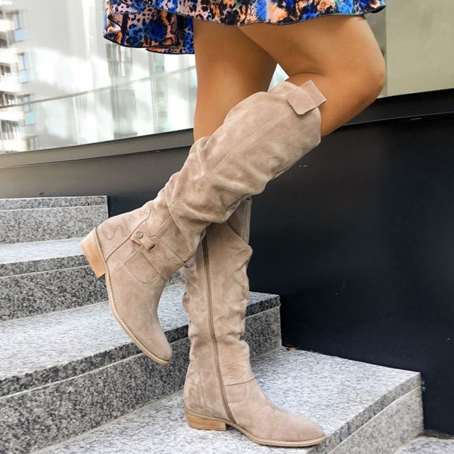 Bottes Suède Femme Élégance Automnale en Suède ORIS WEAR