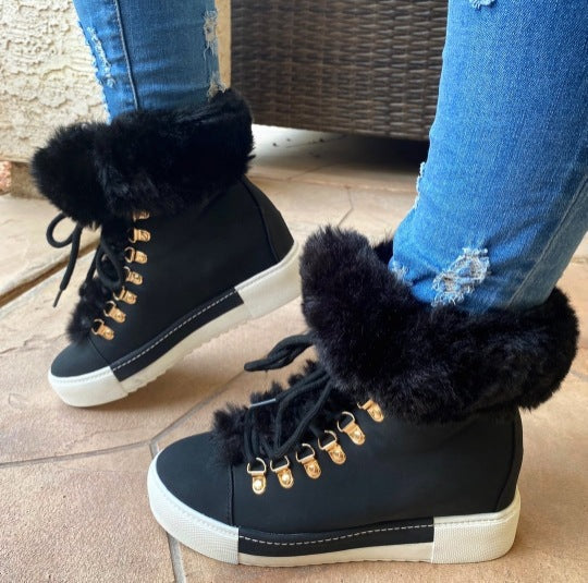 Bottes Martin Peluche Femme ORIS WEAR
