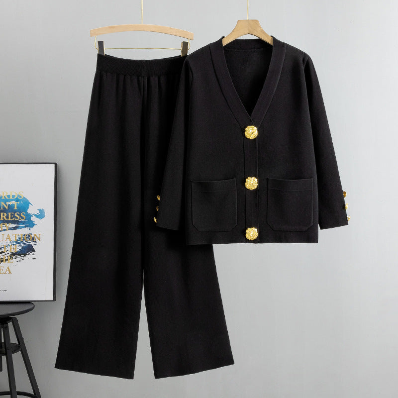 Elegant Knit Two-Piece Set ORIS WEAR