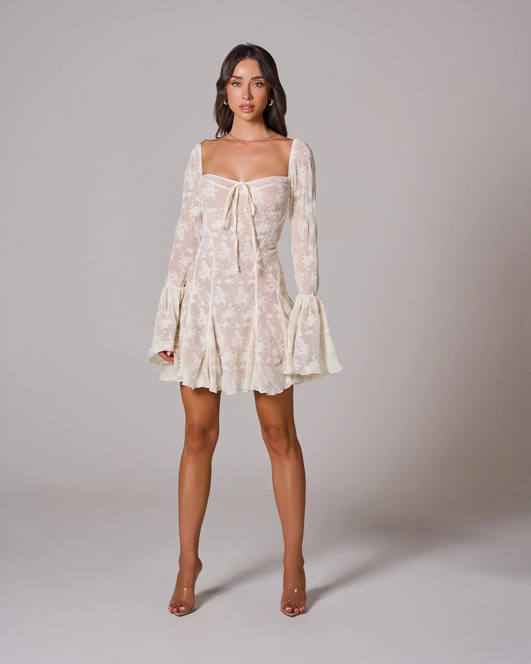 Serenity | Robe Vintage en Dentelle Corset Cintré ORIS WEAR