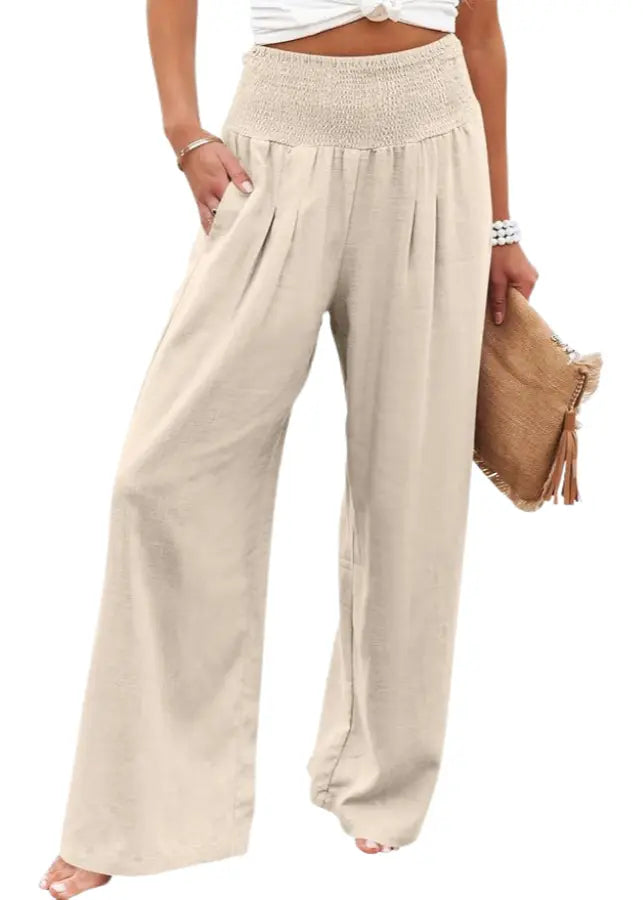 Pantalon Large Taille Haute Femme ORIS WEAR