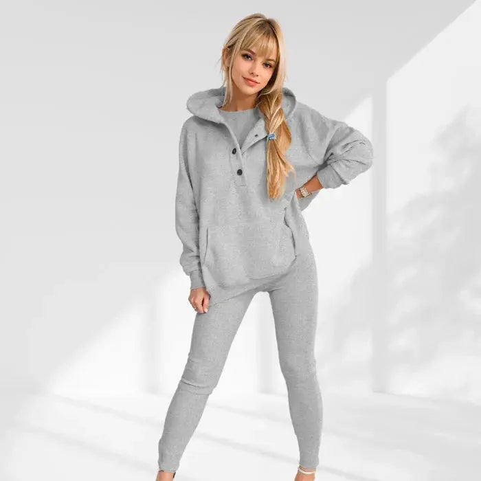 Sweatshirt Femme Coton Doux – 3 Pièces ORIS WEAR