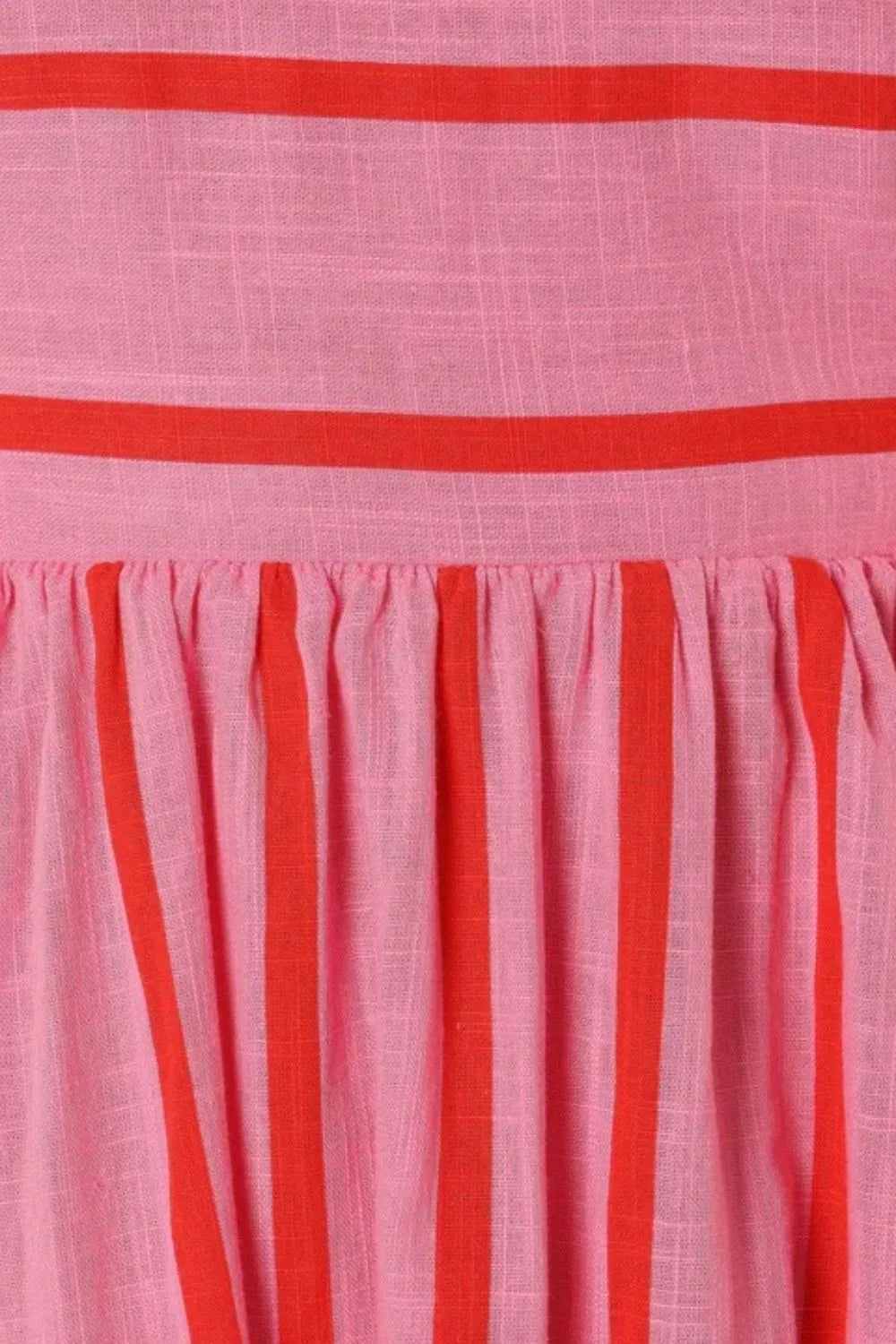 Amélia | Robe Rayures et  Décontractée à Bretelles Fines ORIS WEAR